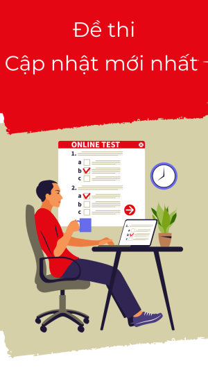 Grey Red Online Testing Illustration Instagram Story